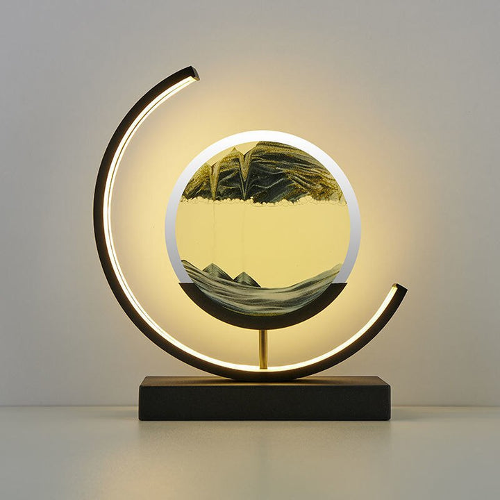 3D sandskal bordlampe - Abyss
