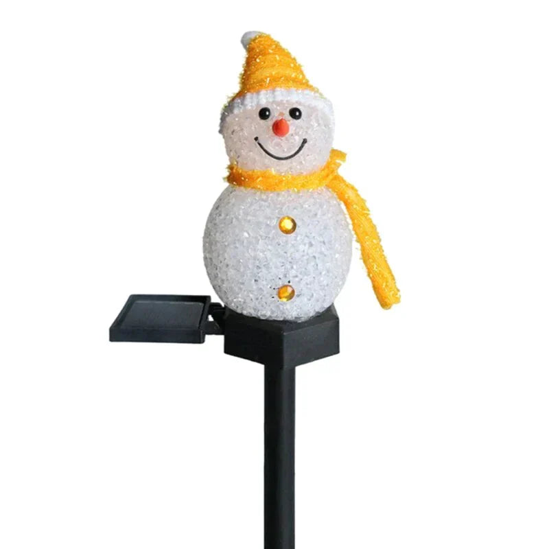 Solenergi Sneemand Lampe - SolarSnow