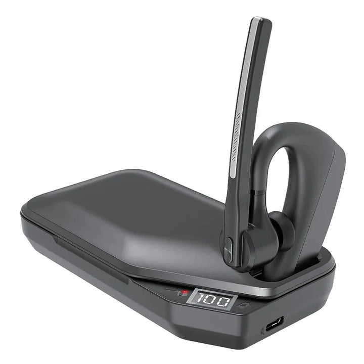 Støjreducerende Bluetooth-headset med dualmikrofoner – Orivo