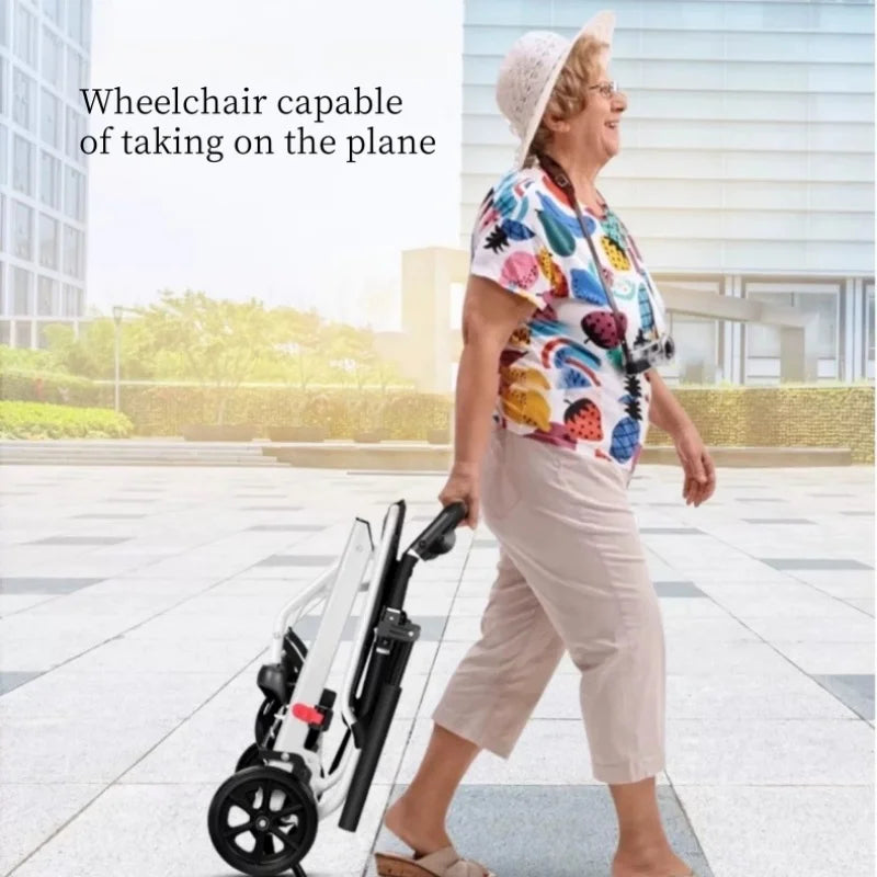 Letvægts kørestol – Aeris – (Transportabelt design)