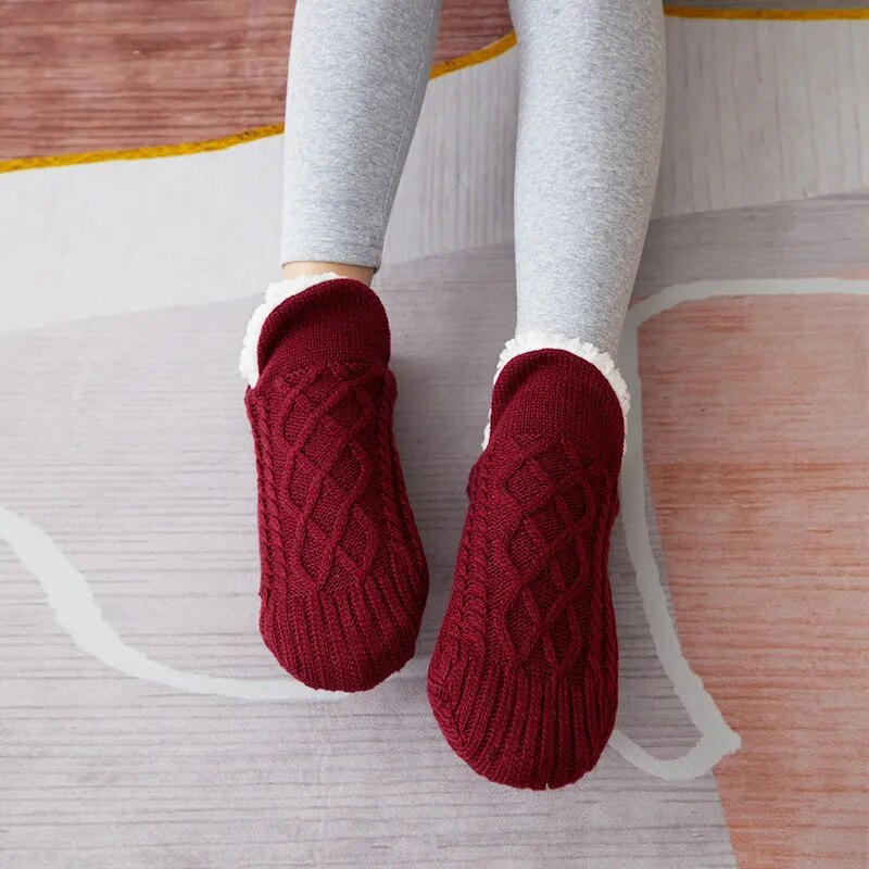 Fortykkede kashmir-tøfler - CozySteps