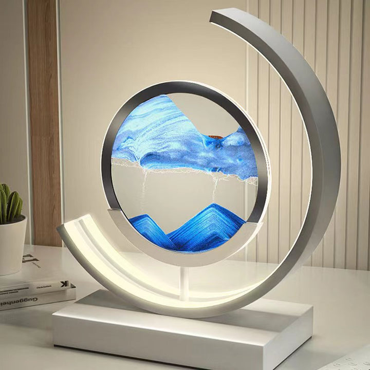 3D sandskal bordlampe - Abyss