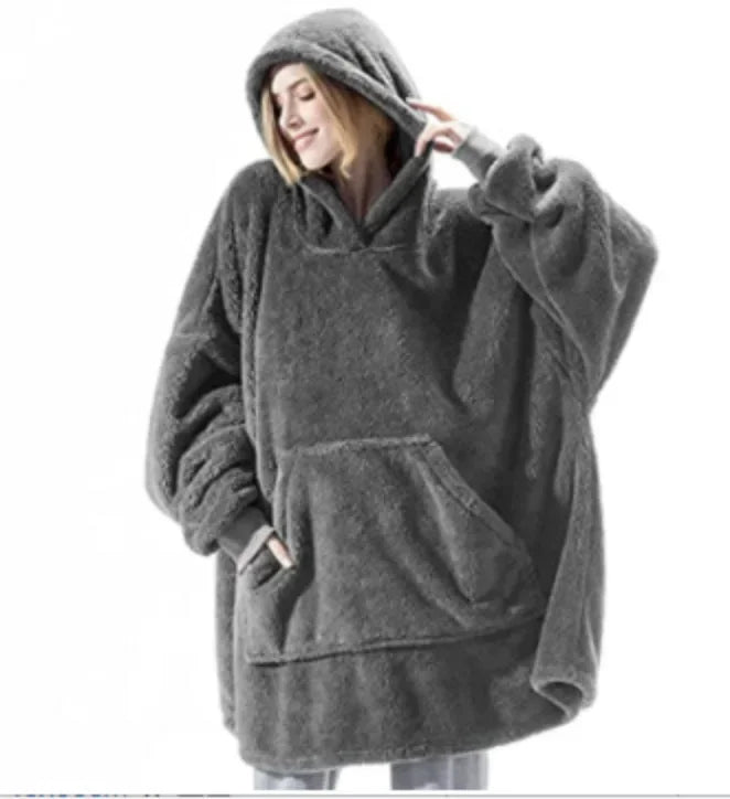 Over-sized flanell dyne trøje til damer & herrer – FleeceHaven