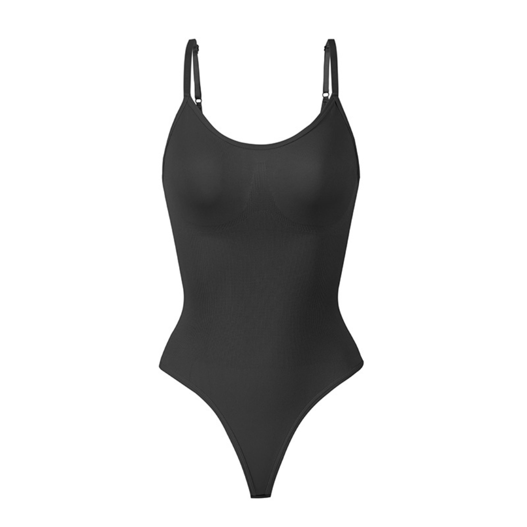 Korrigerende sømløs bodysuit-string – Aveline