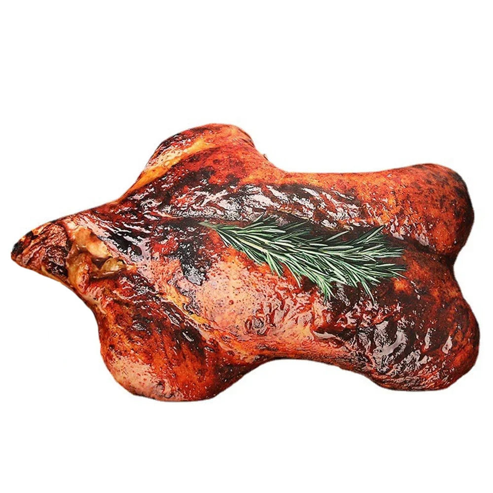 Simuleret BBQ-bamse - GrillMaster-pude
