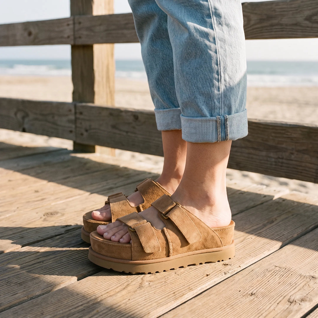 Slip-On Sandaler Med Plateau - Josefina