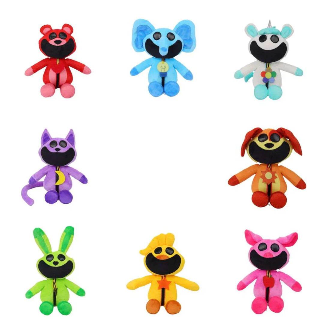 30 cm smilende plysdyr - CuddlePals