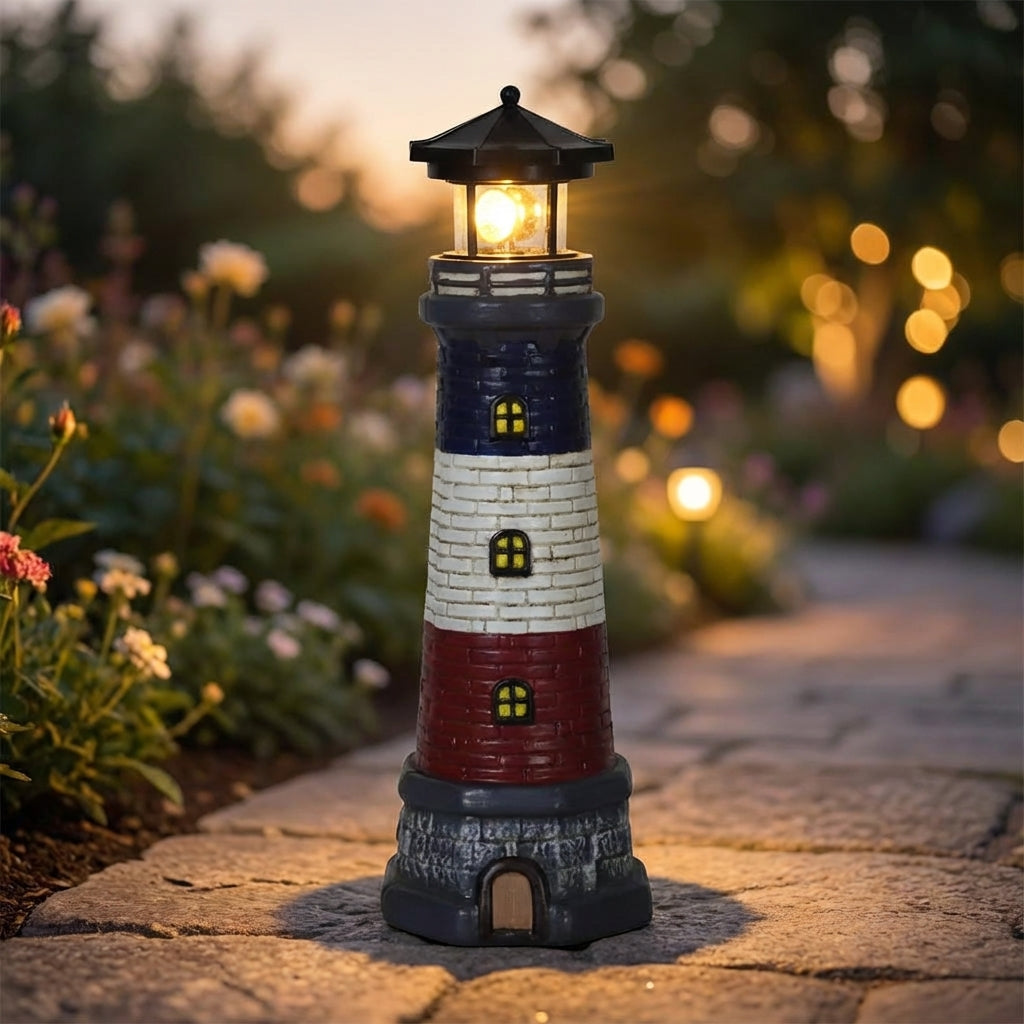 Solar Powered Decorative Lighthouse -  Beaconix