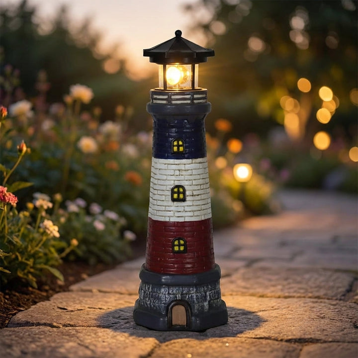 Solar Powered Decorative Lighthouse -  Beaconix