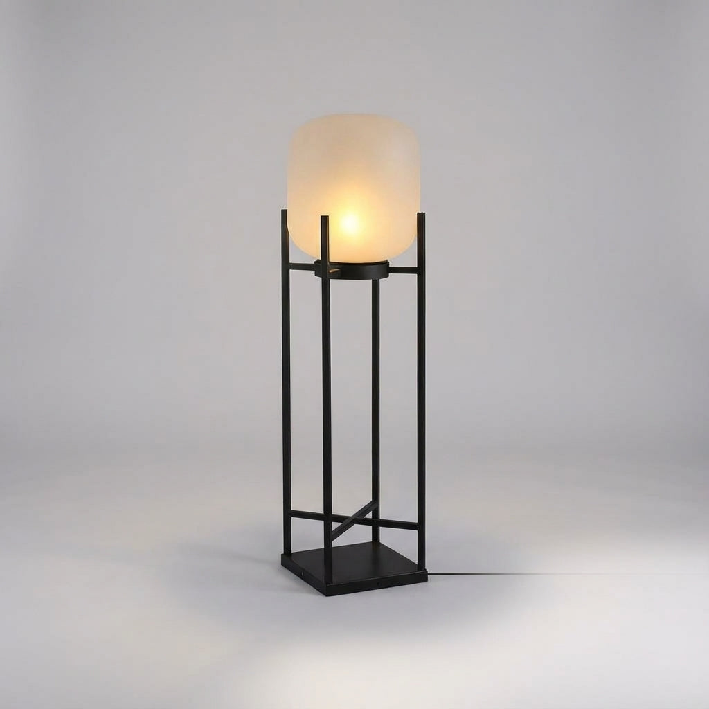 Solar Powered Lantern Floor Lamp -  Lumenaryx