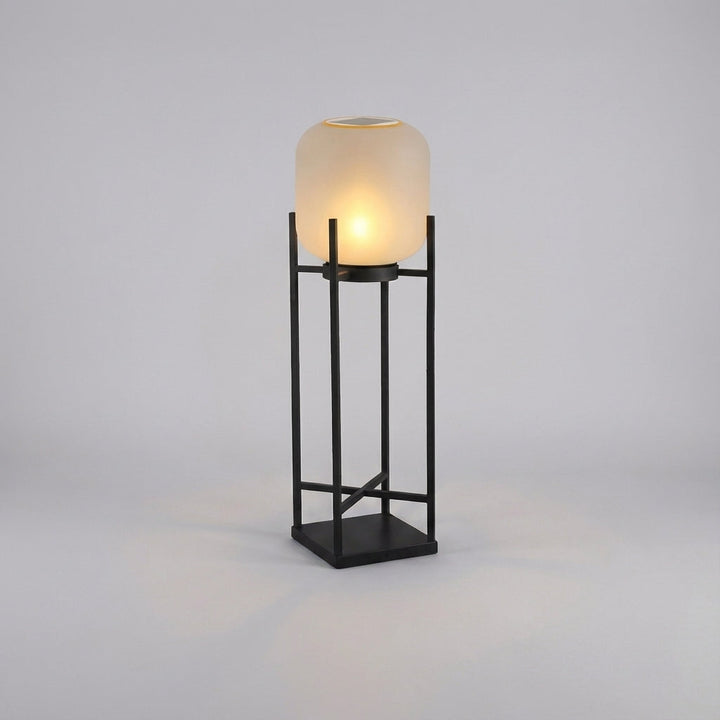 Solar Powered Lantern Floor Lamp -  Lumenaryx