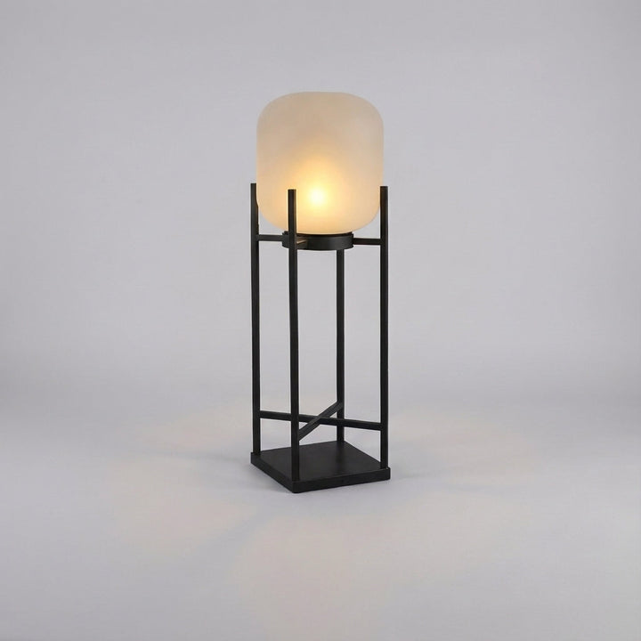 Solar Powered Lantern Floor Lamp -  Lumenaryx