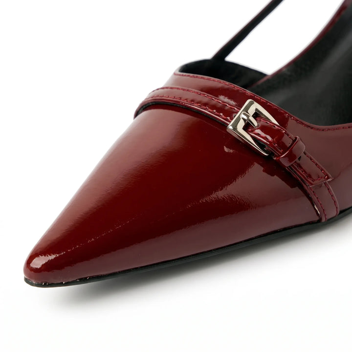 Spidse Slingbacks Med Lille Hæl - Victoria