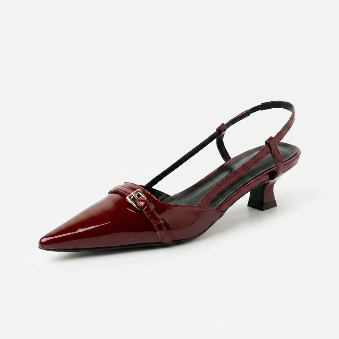 Spidse Slingbacks Med Lille Hæl - Victoria