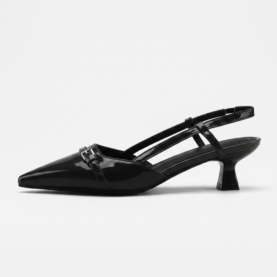 Spidse Slingbacks Med Lille Hæl - Victoria