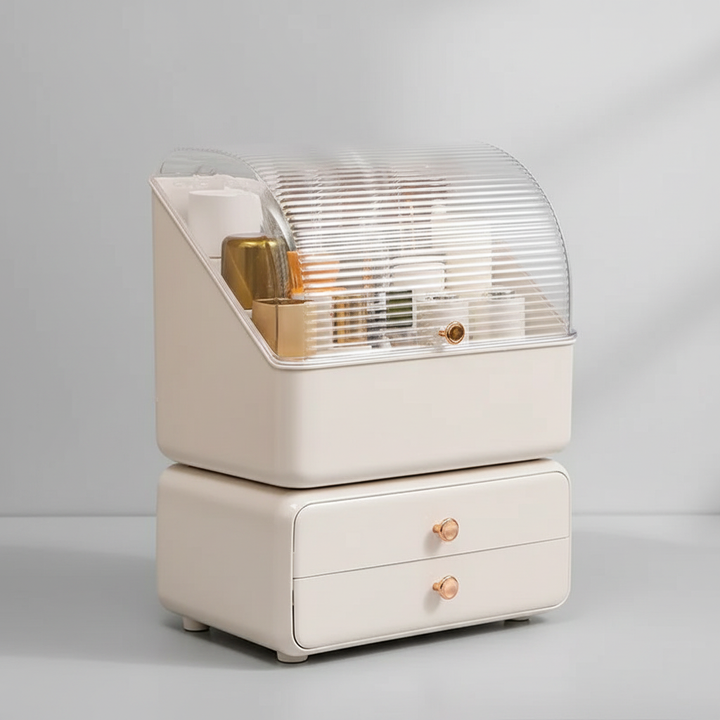 Staubdichte Kosmetik Organizerbox - Gleamette