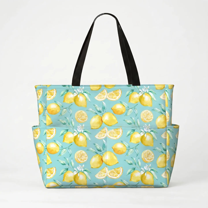 Stor Strandtaske Med Print - Zestira