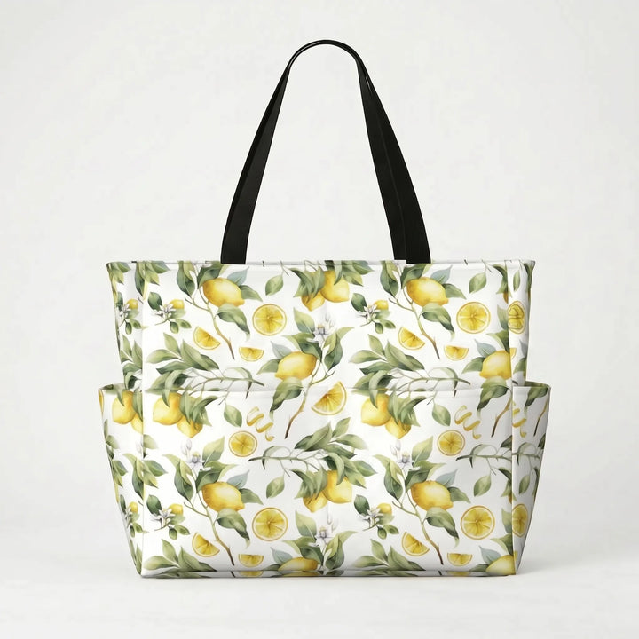 Stor Strandtaske Med Print - Zestira
