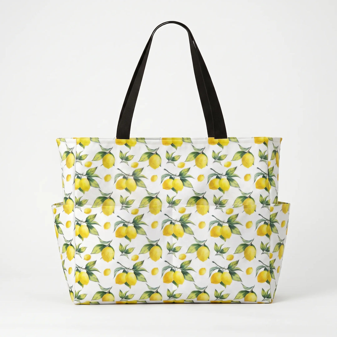 Stor Strandtaske Med Print - Zestira