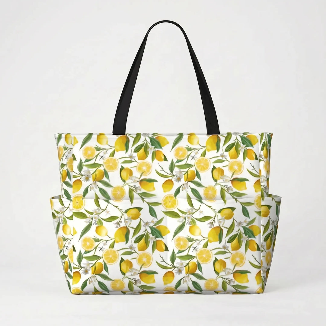 Stor Strandtaske Med Print - Zestira