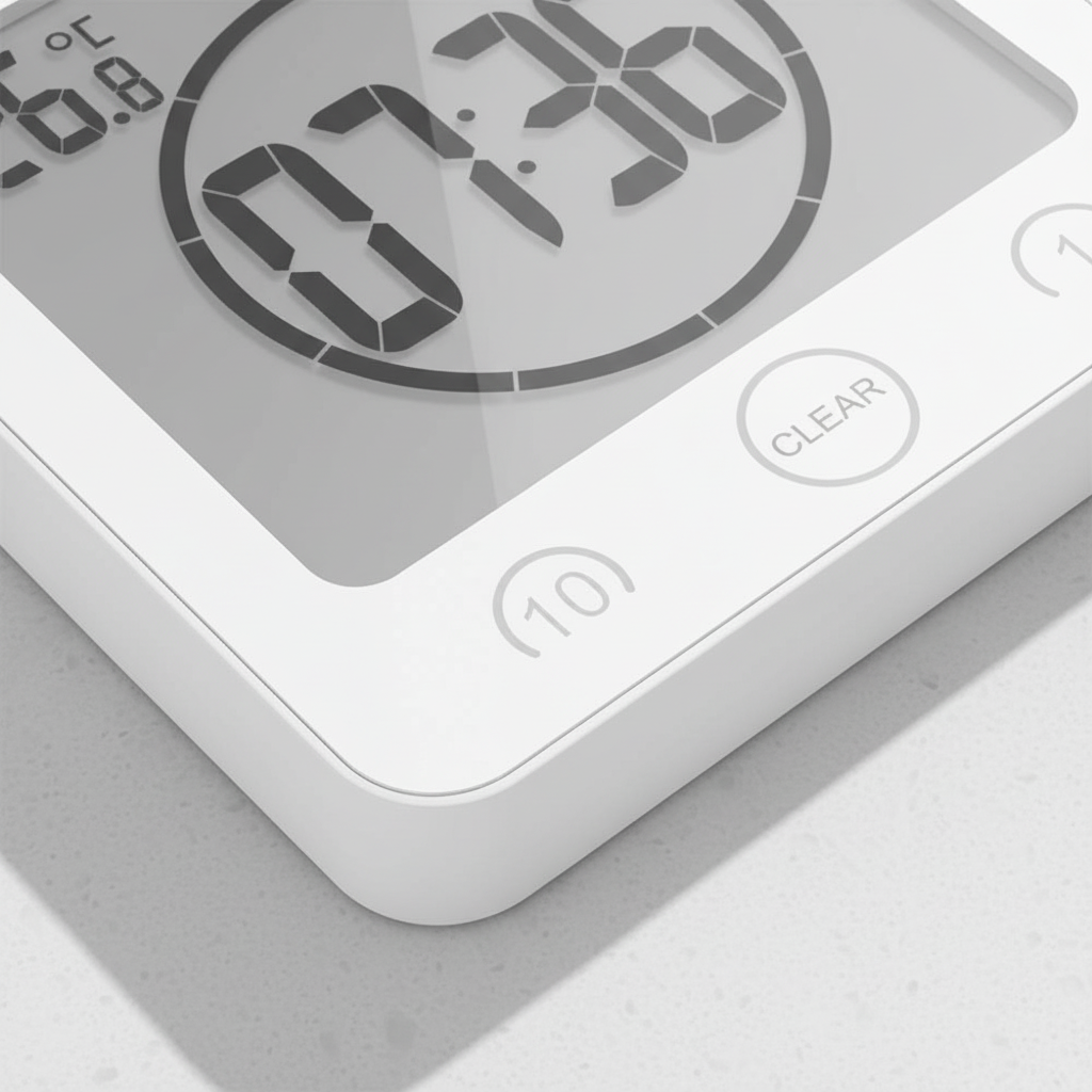 Timer Mit Saugnapfbefestigung - SplashClock