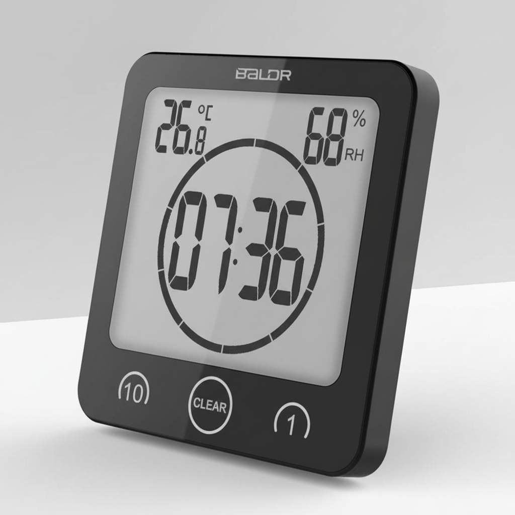 Timer Mit Saugnapfbefestigung - SplashClock