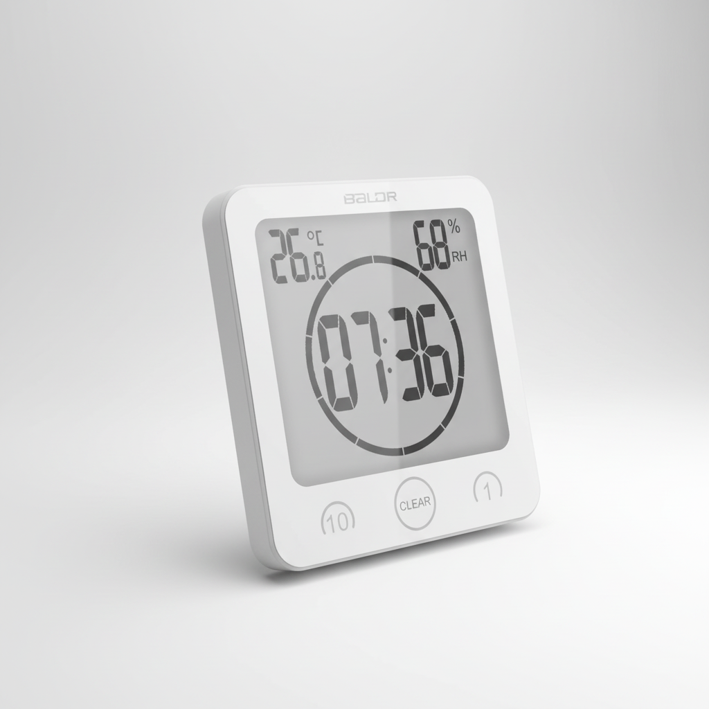 Timer Mit Saugnapfbefestigung - SplashClock