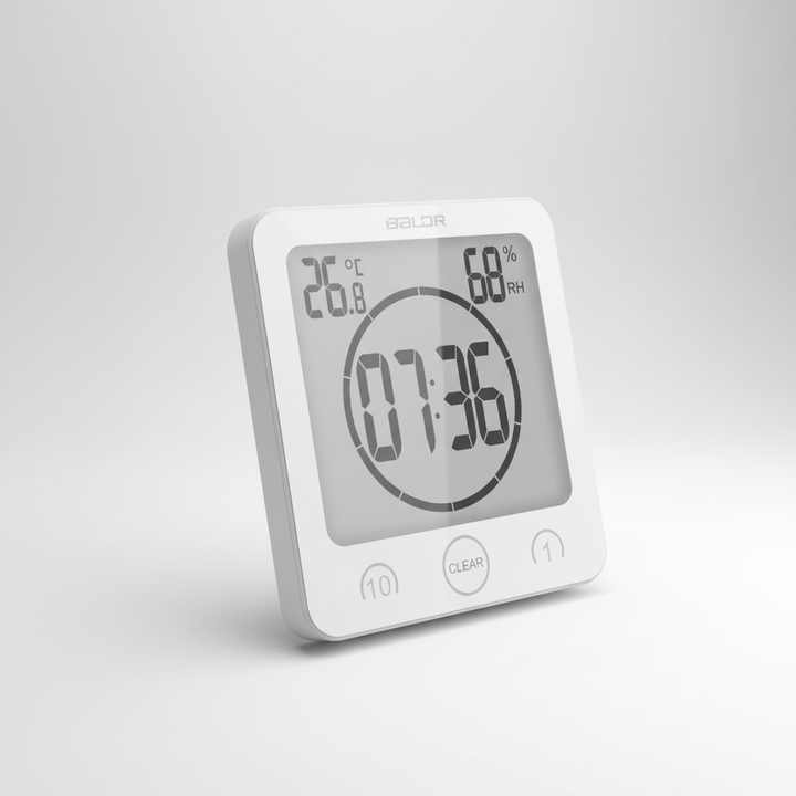 Timer Mit Saugnapfbefestigung - SplashClock