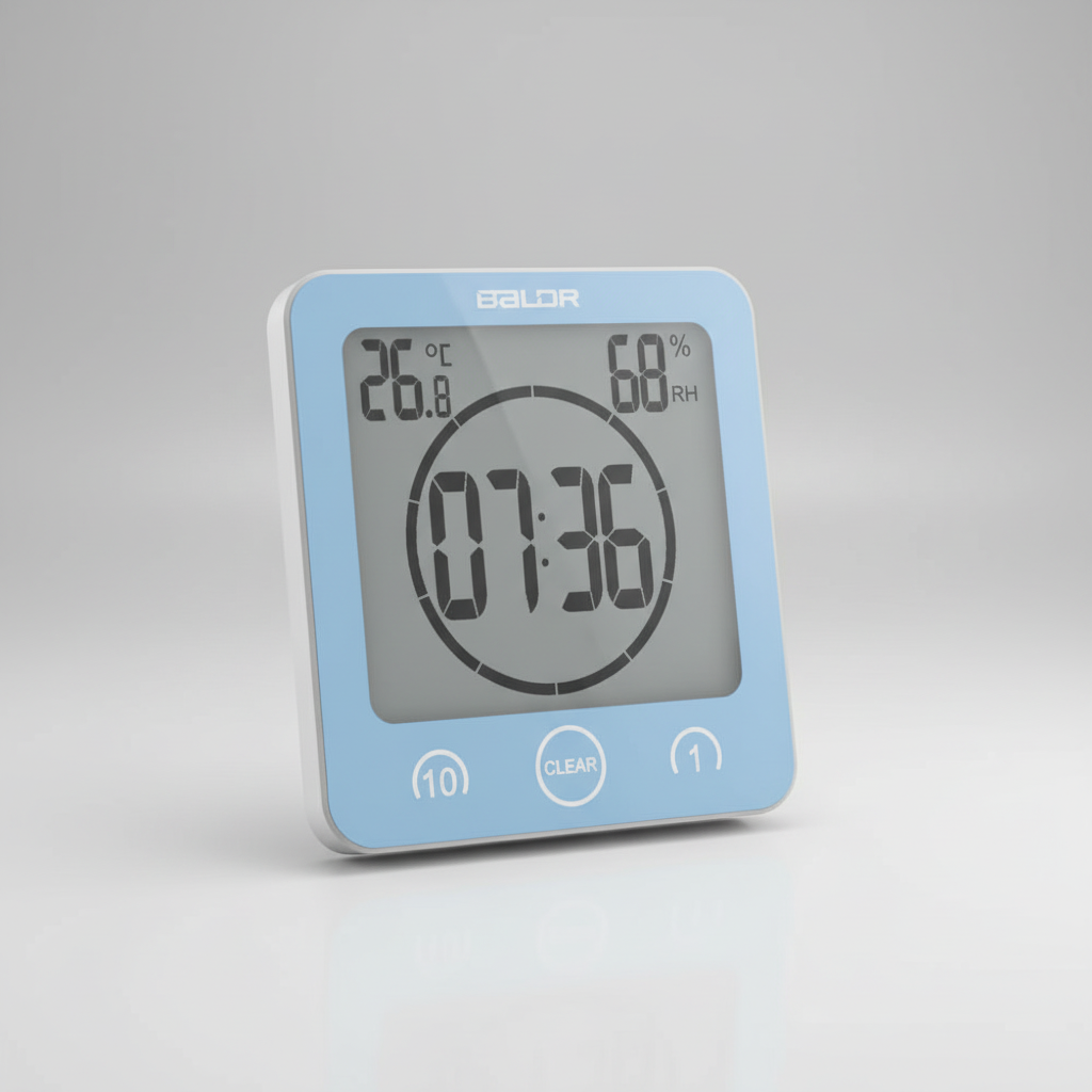 Timer Mit Saugnapfbefestigung - SplashClock