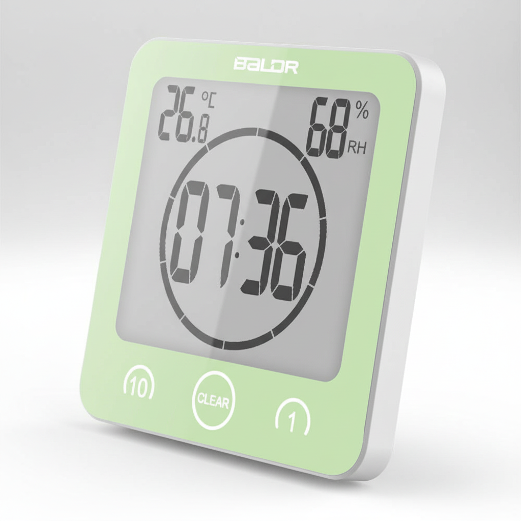 Timer Mit Saugnapfbefestigung - SplashClock