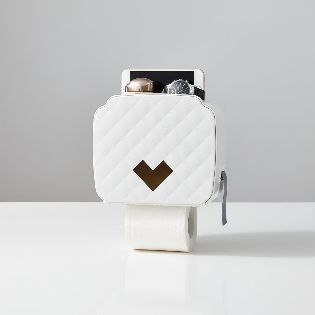 Toilettenpapierspender Mit Ablage - SafeRoller