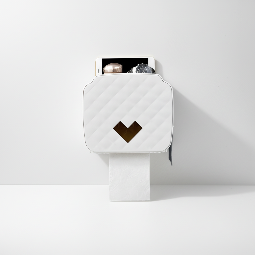 Toilettenpapierspender Mit Ablage - SafeRoller