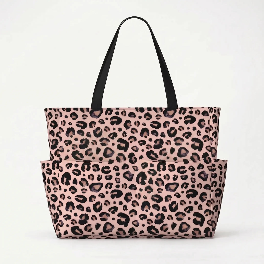 Tote Bag Med Leopardprint - Prowella