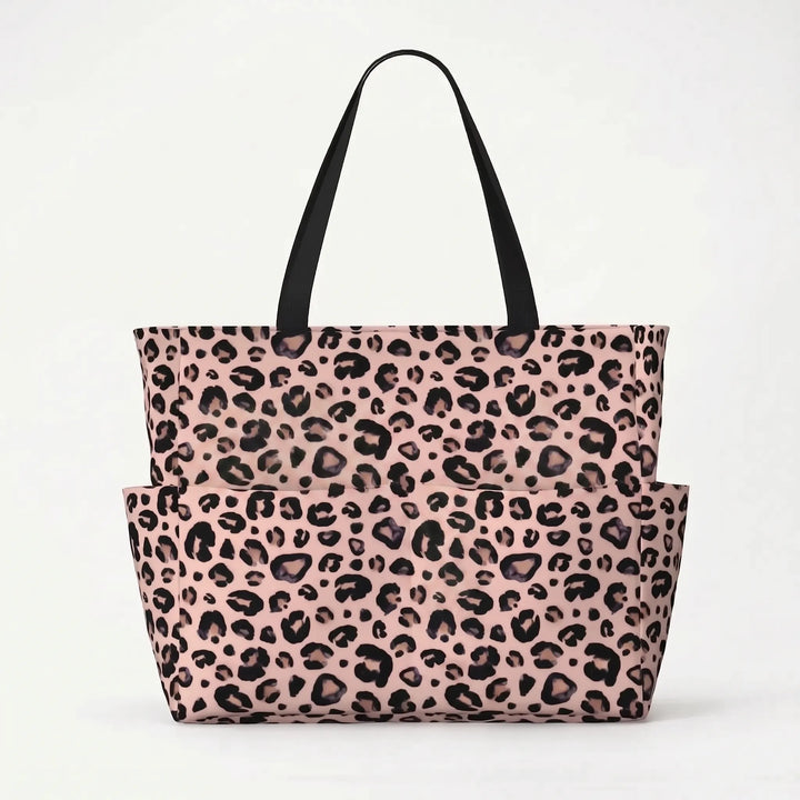 Tote Bag Med Leopardprint - Prowella