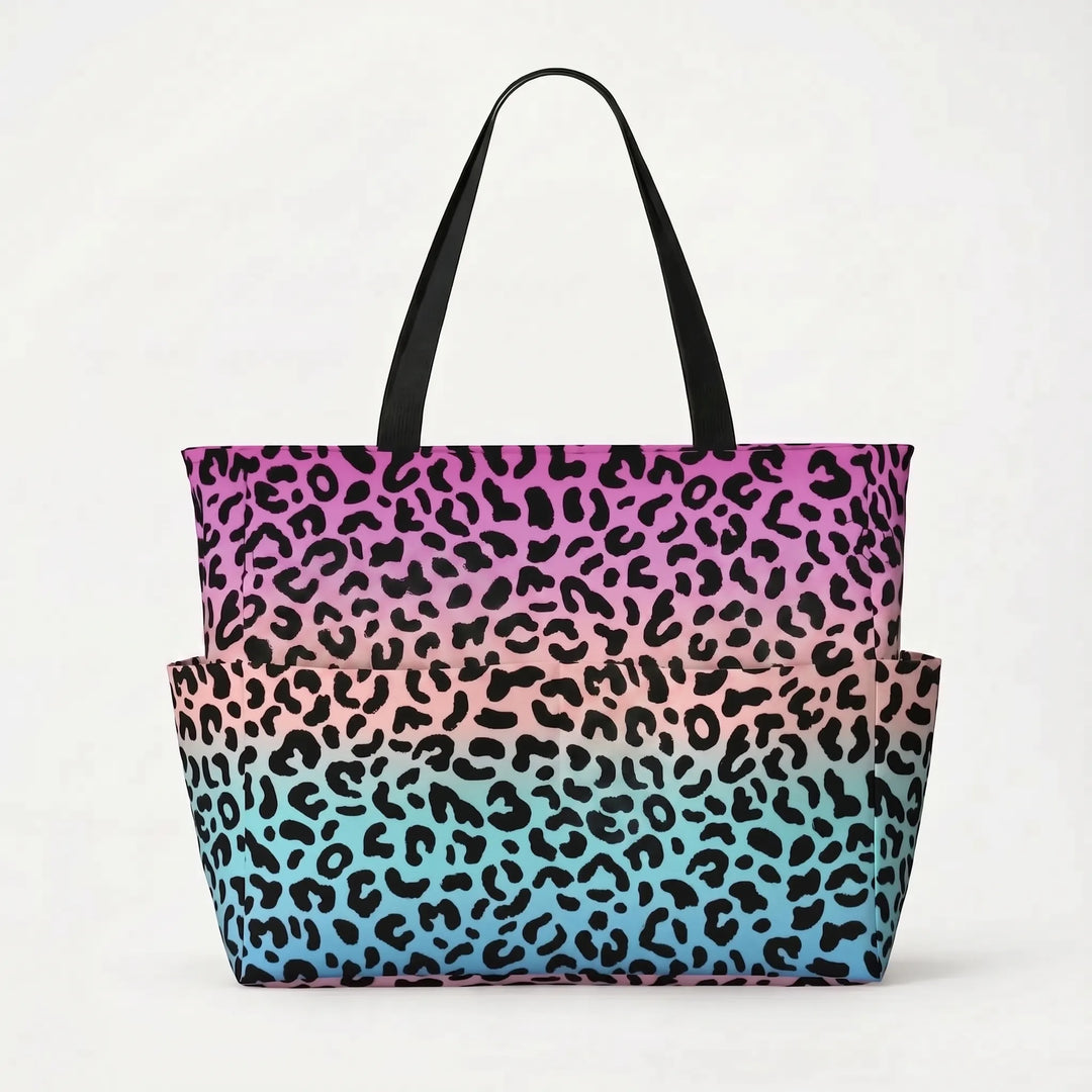 Tote Bag Med Leopardprint - Prowella