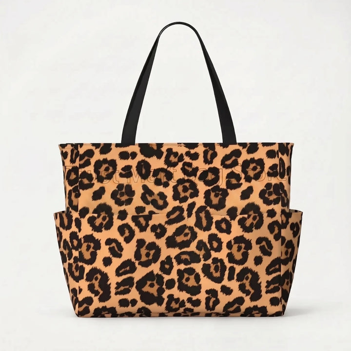Tote Bag Med Leopardprint - Prowella