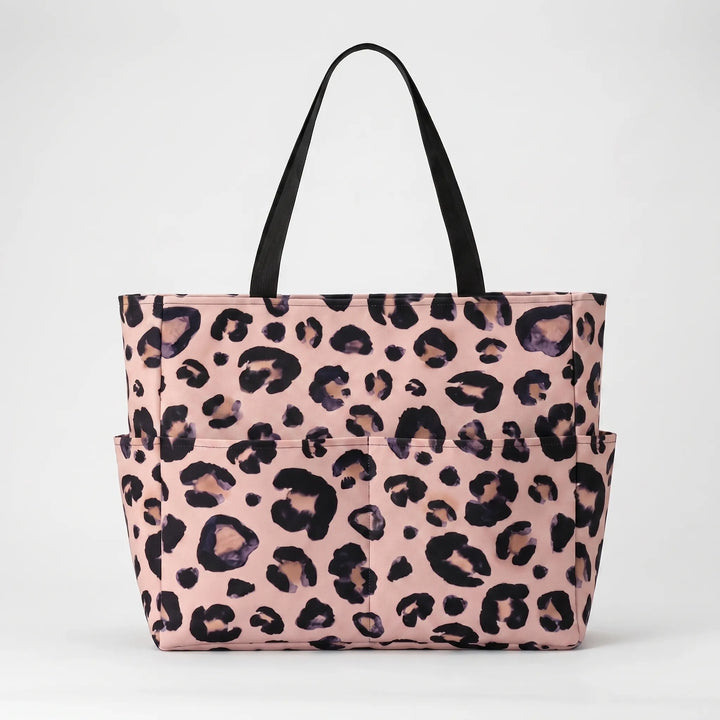 Tote Bag Med Leopardprint - Prowella