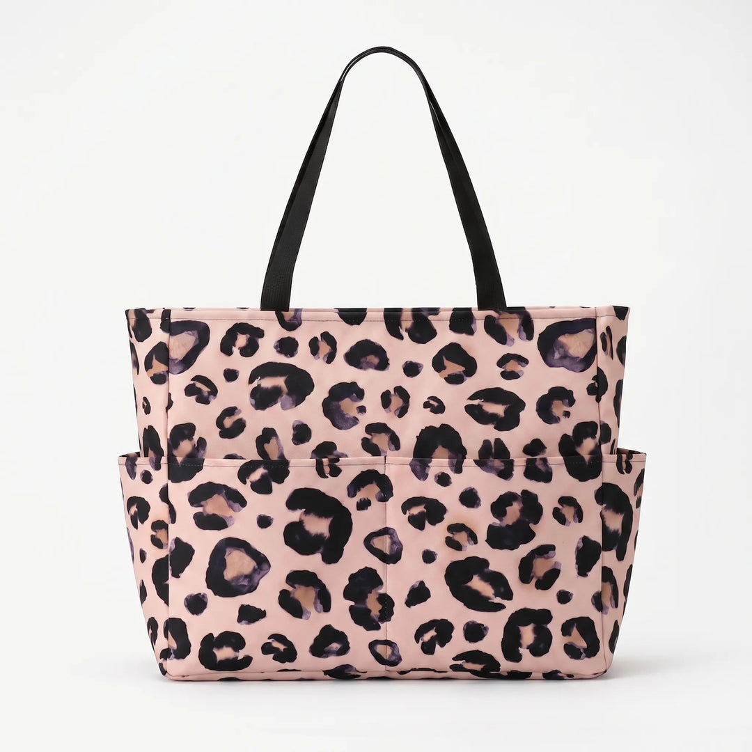 Tote Bag Med Leopardprint - Prowella