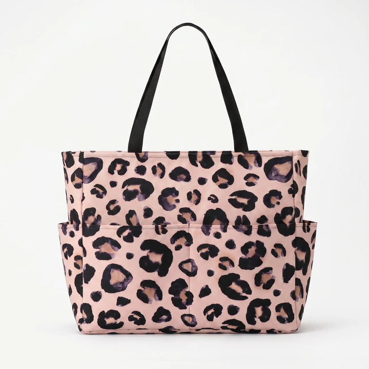 Tote Bag Med Leopardprint - Prowella