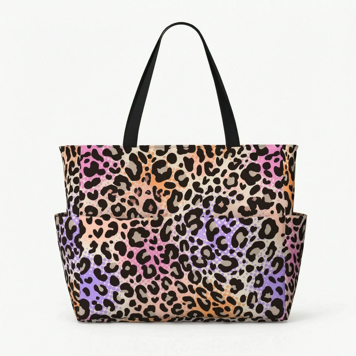 Tote Bag Med Leopardprint - Prowella