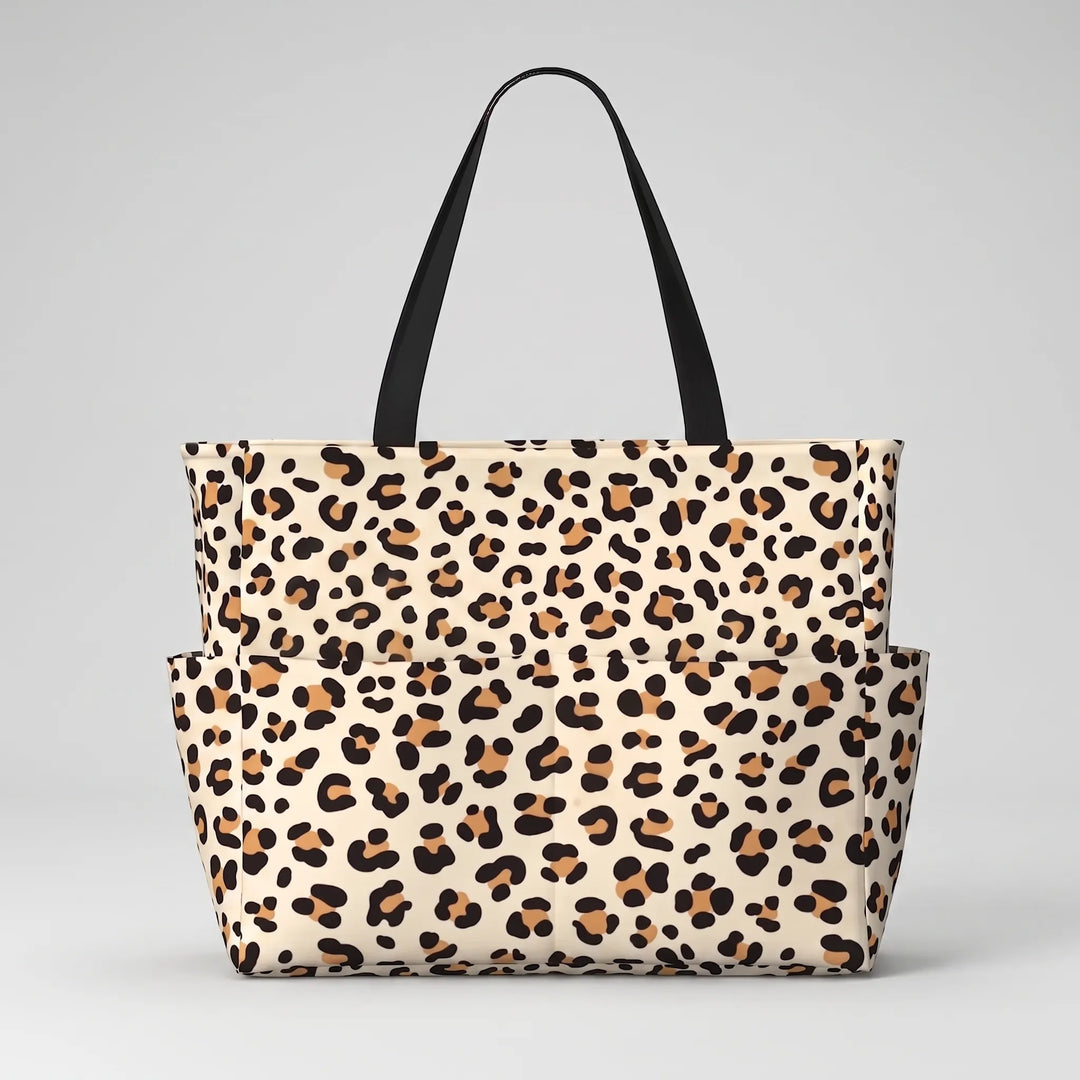 Tote Bag Med Leopardprint - Prowella