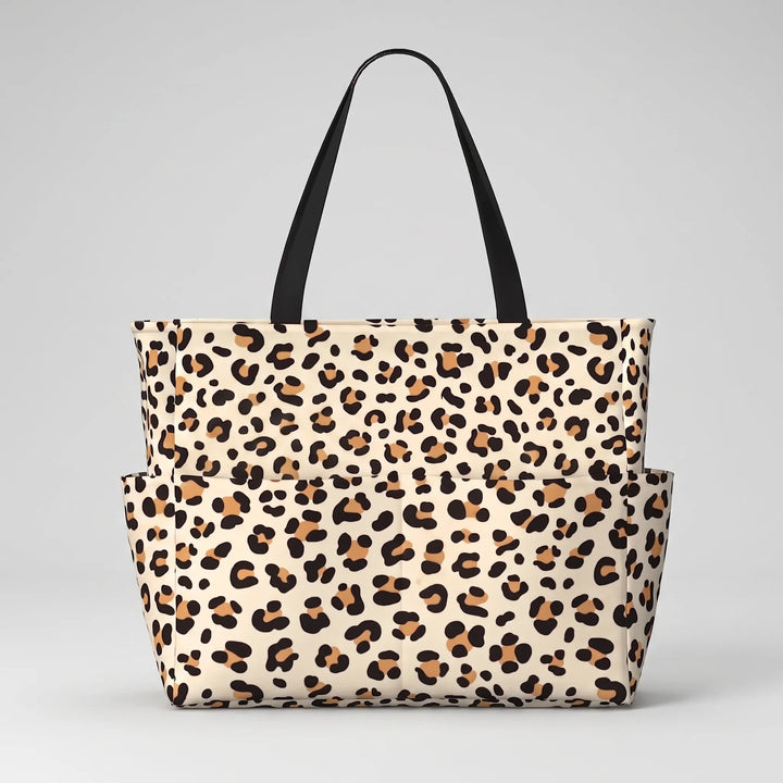 Tote Bag Med Leopardprint - Prowella