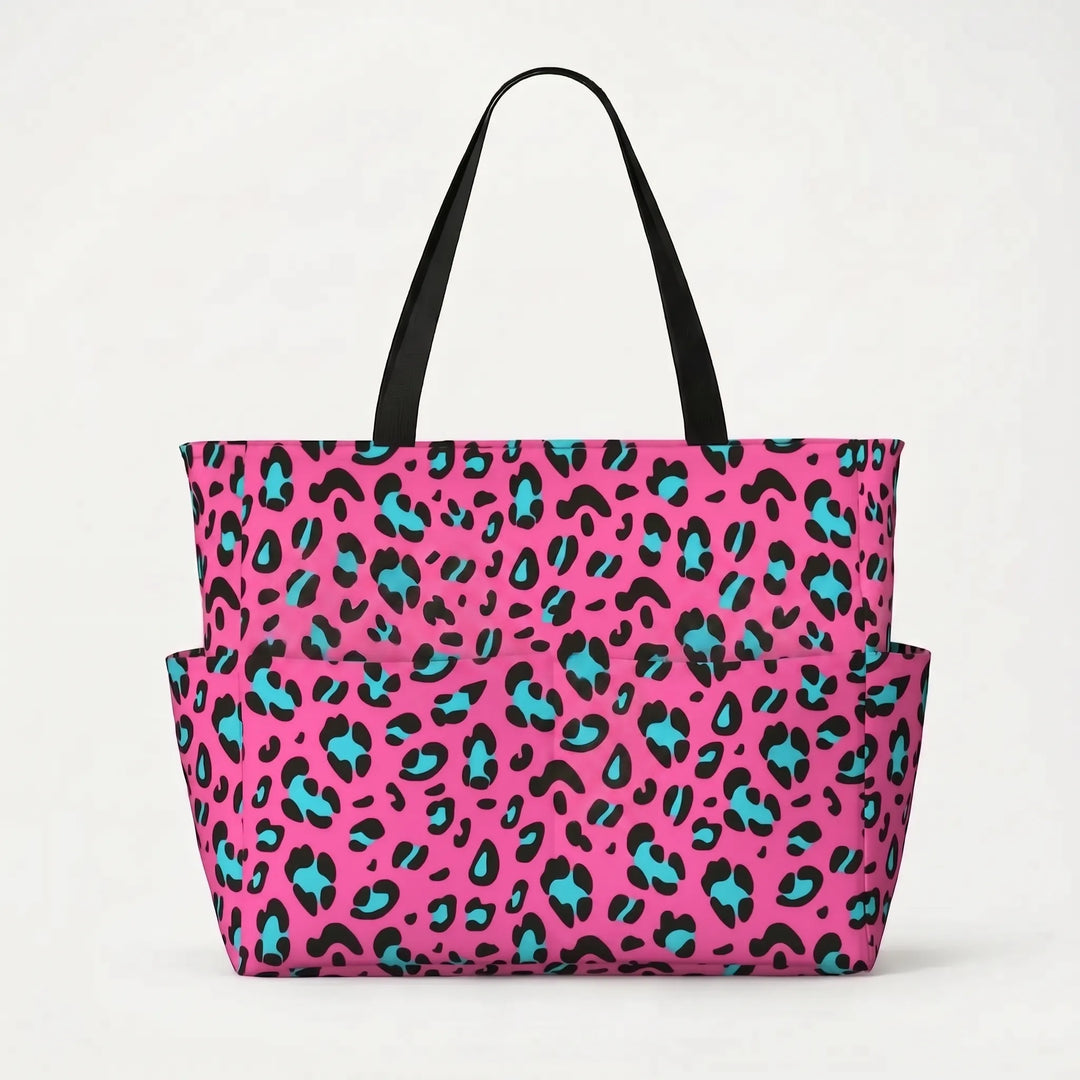 Tote Bag Med Leopardprint - Prowella
