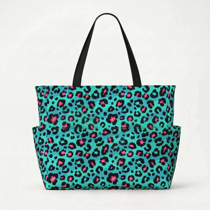 Tote Bag Med Leopardprint - Prowella