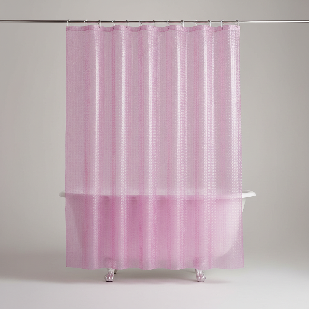 Transparenter Duschvorhang EVA - LumiCurtain