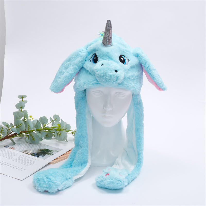 Sød hue med bevægelige ører - BunnyBounce Hat