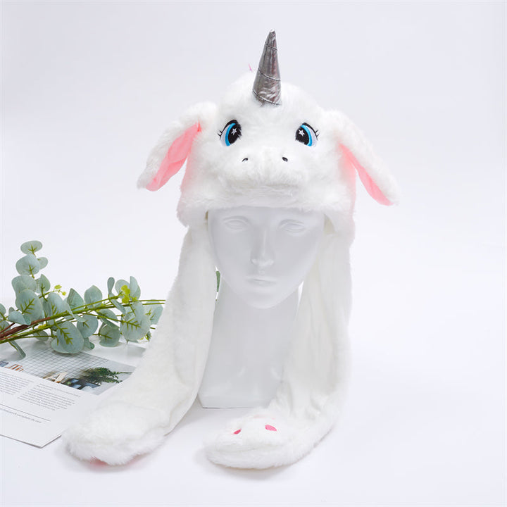 Sød hue med bevægelige ører - BunnyBounce Hat