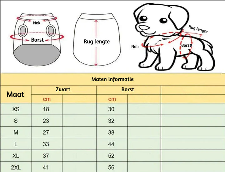 Vinterjakke til hunde - FrostPaws