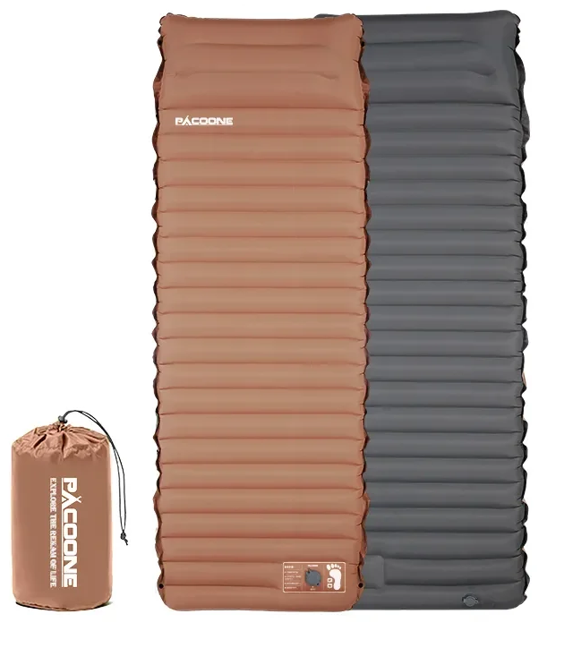 Ultralight selvoppustelig campingmadras med indbygget pumpe – Eryx