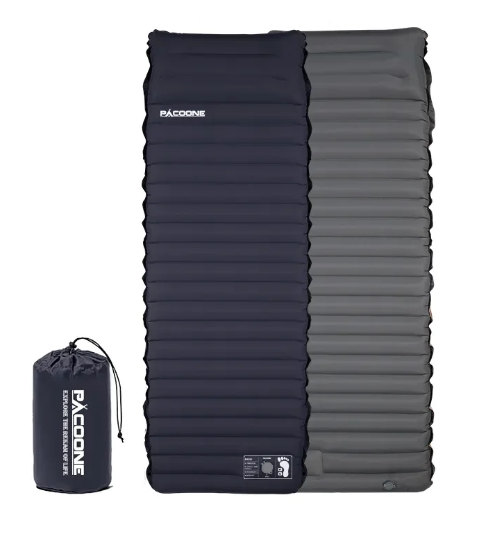 Ultralight selvoppustelig campingmadras med indbygget pumpe – Eryx